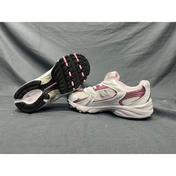New Balance Toddlers 530 Sneakers Lace Up IZ530RK White Pink Size 10 NEW NO BOX! - Picture 2 of 10